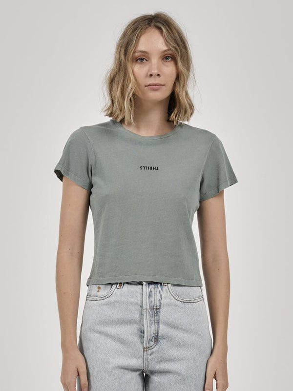 Minimal Thrills Mini Tee - Seaglass Green