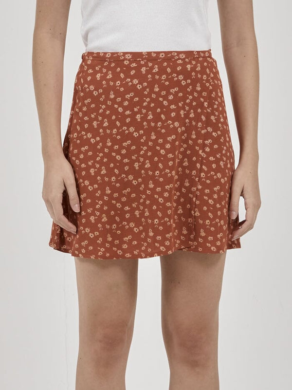Romy Wrap Skirt - Dusty Clay