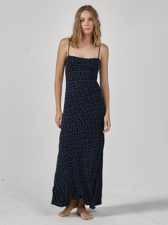 Romy Mid Length Dress - Black